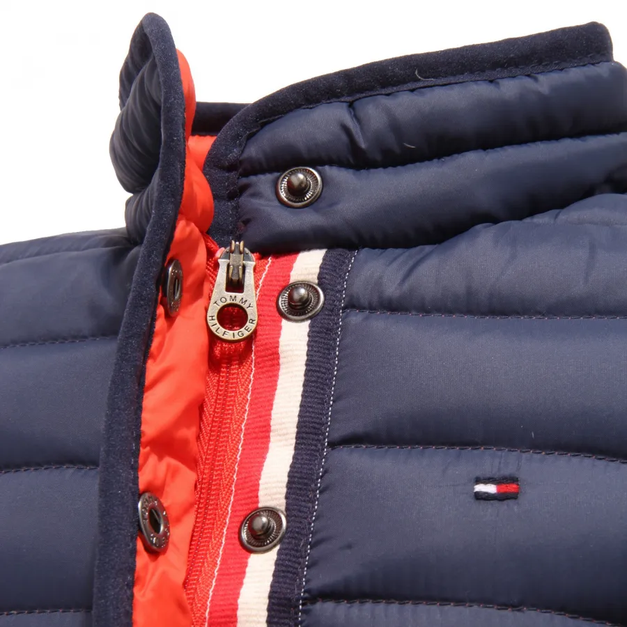 1109T piumino bimba girl TOMMY HILFIGER 100 grammi blue jacket