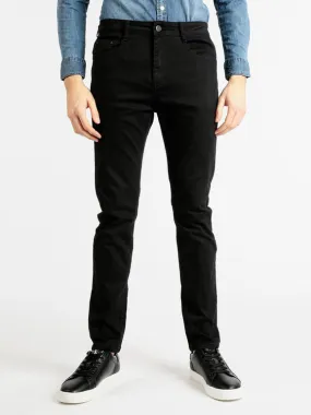 3-D Jeans Jean noir homme modèle régulier