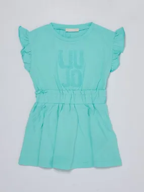 Abito bambina Liu Jo in jersey stretch Menta