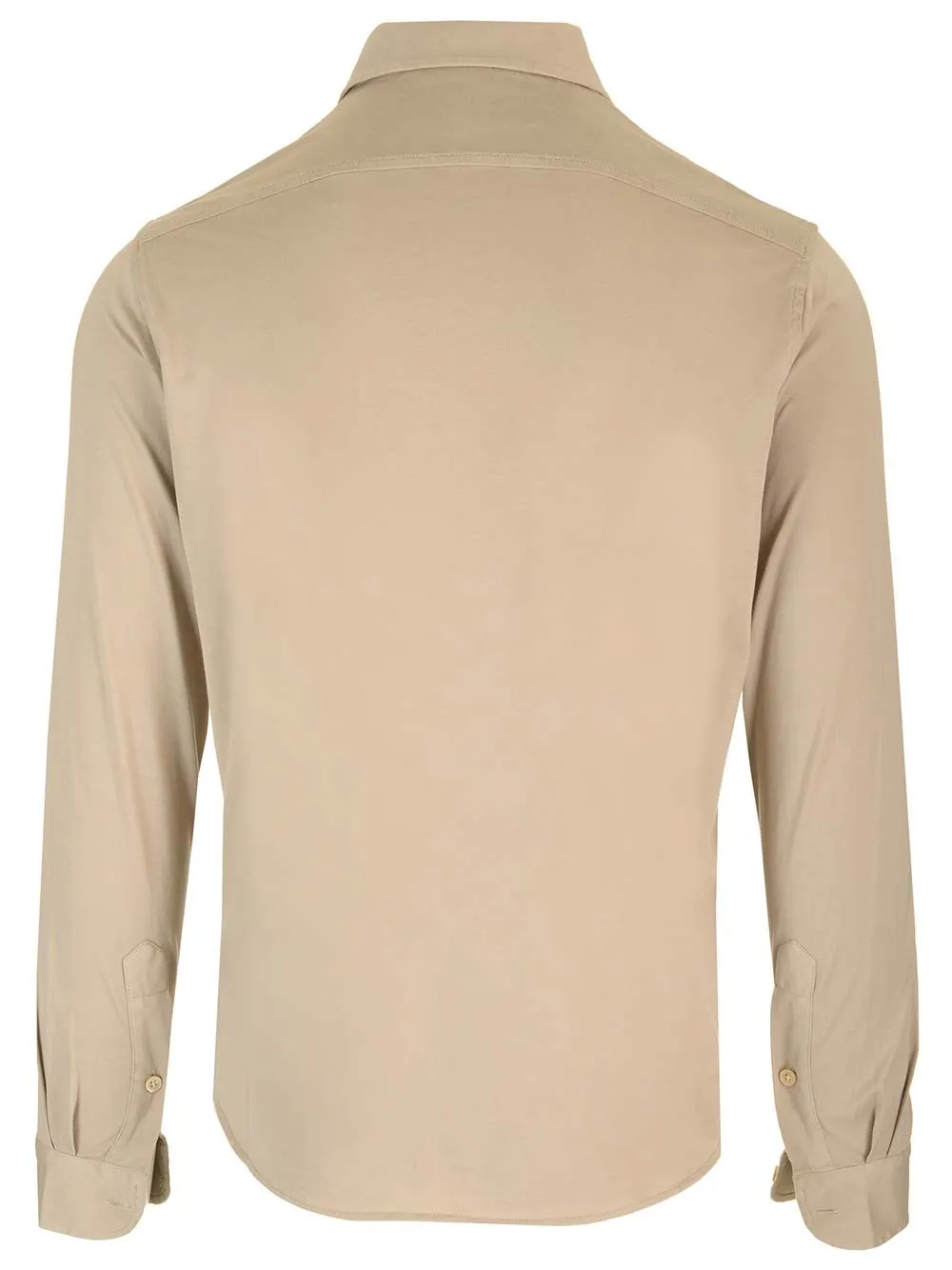   Al Duca D'aosta  Camicia in maglia beige  