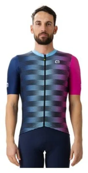 Alé Dinamica Short Sleeve Jersey Blue/Pink