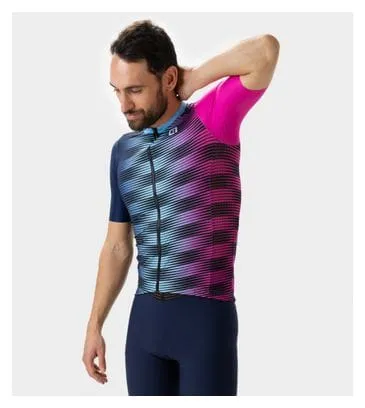 Alé Dinamica Short Sleeve Jersey Blue/Pink