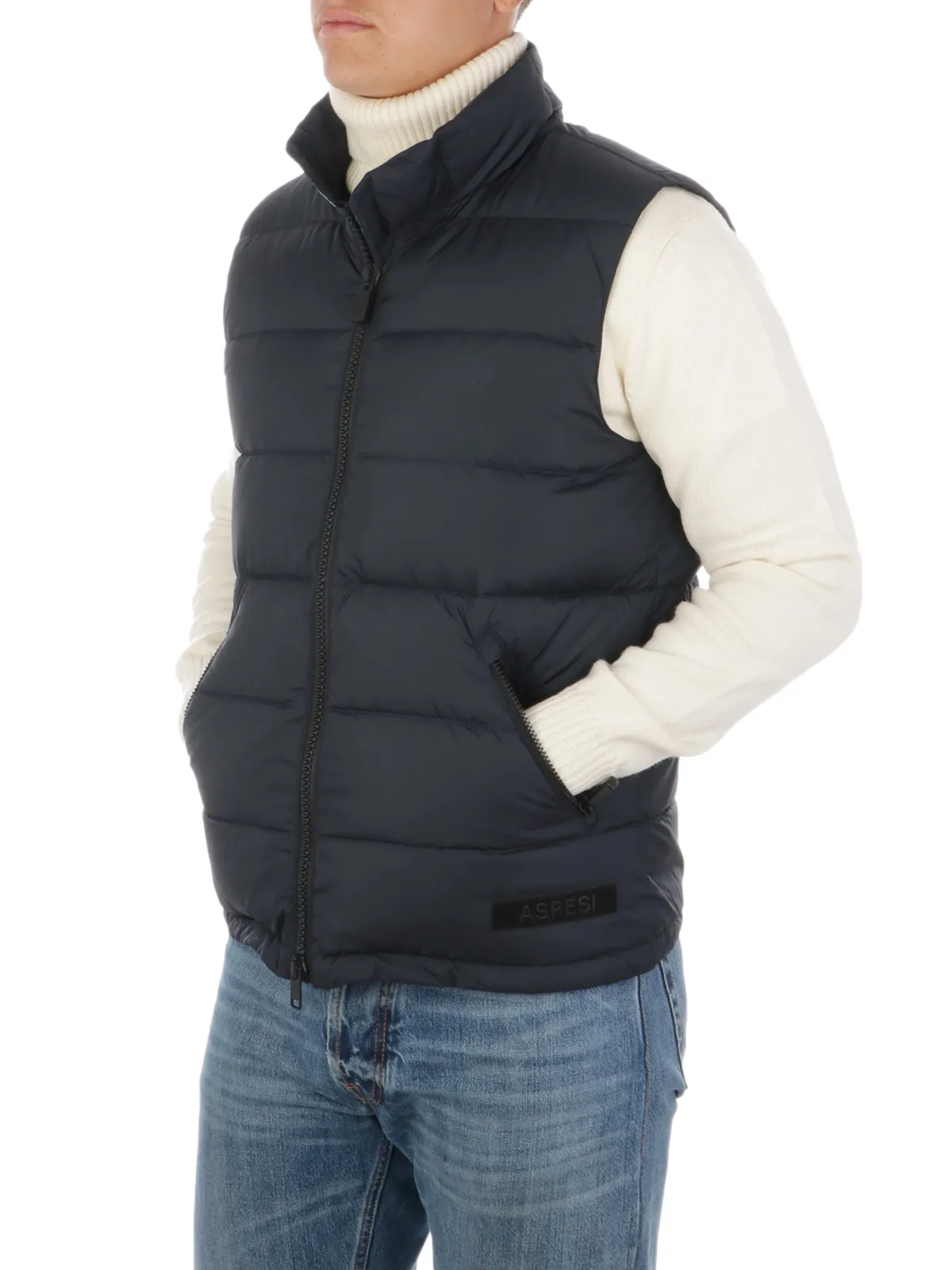 ASPESI 										 Gilet Uomo Piuma Slim 									