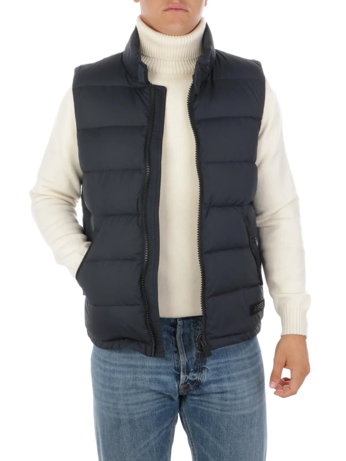 ASPESI 										 Gilet Uomo Piuma Slim 									