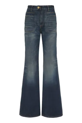 Balmain Jeans flare a vita alta