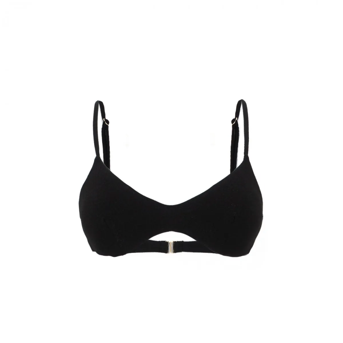 Bikini A Bralette Lurex, Nero