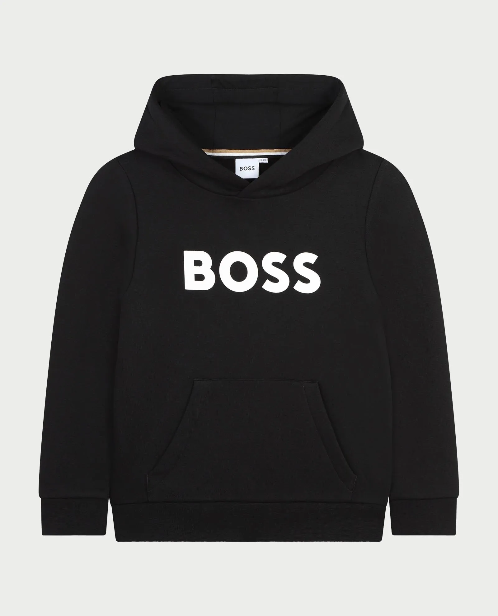 BOSS      Felpa bambini Boss con cappuccio e logo