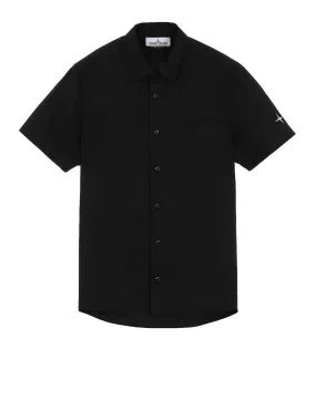 Camicia Manica Corta Nero