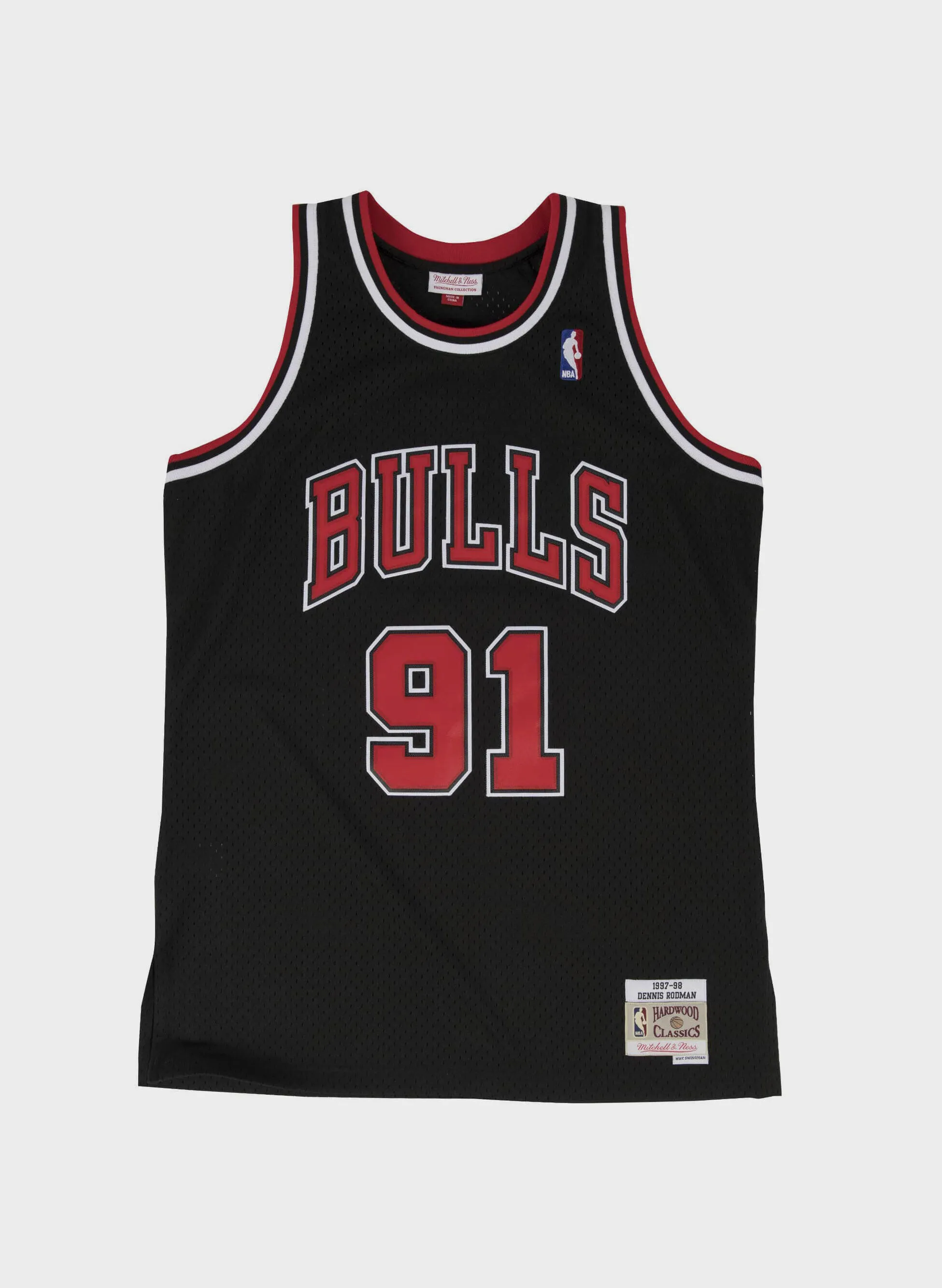 canotta swingman jersey chicago bulls alternate 1997-98 dennis rodman