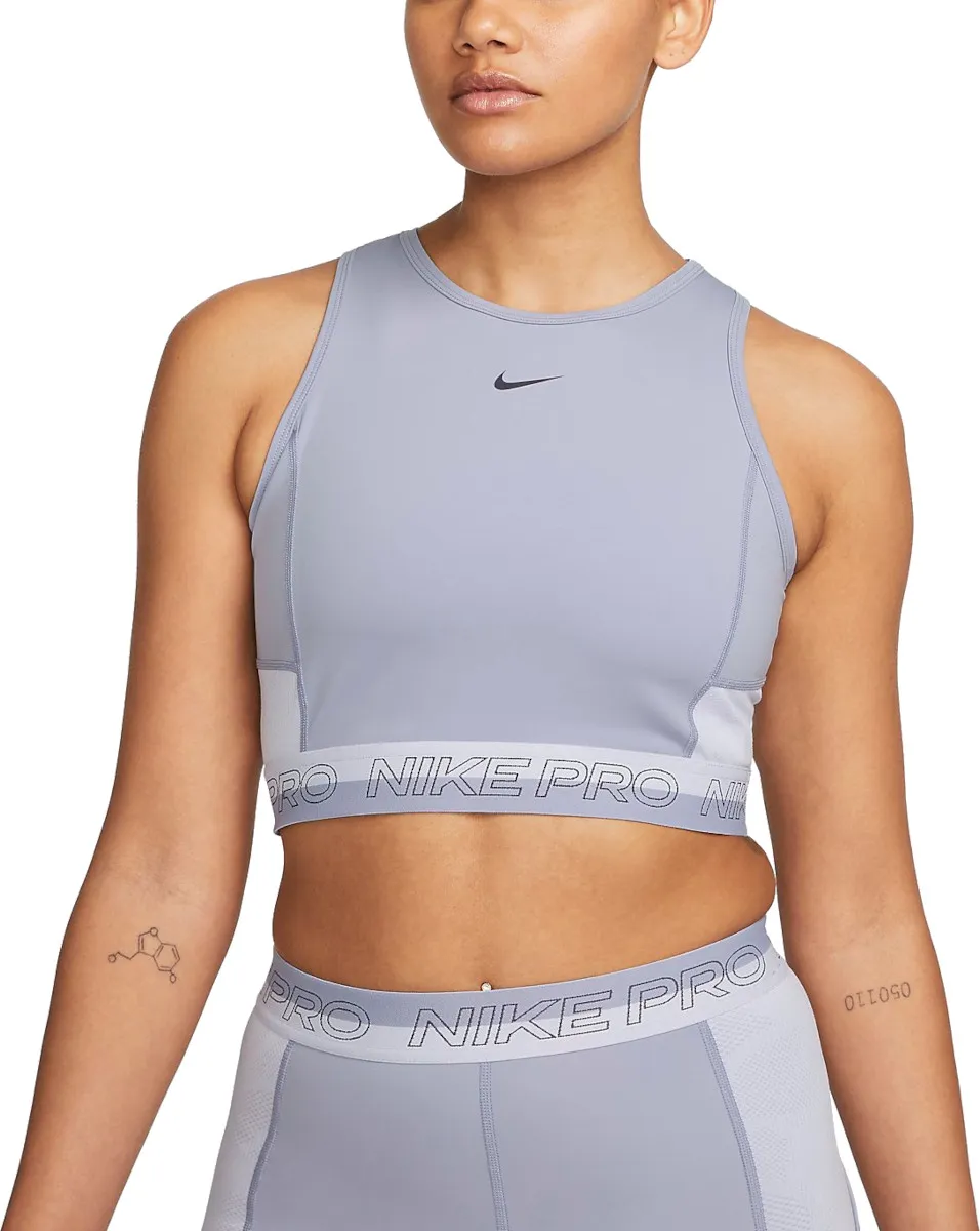 Canotte e Top Nike W NP DF CROP TANK FEMME