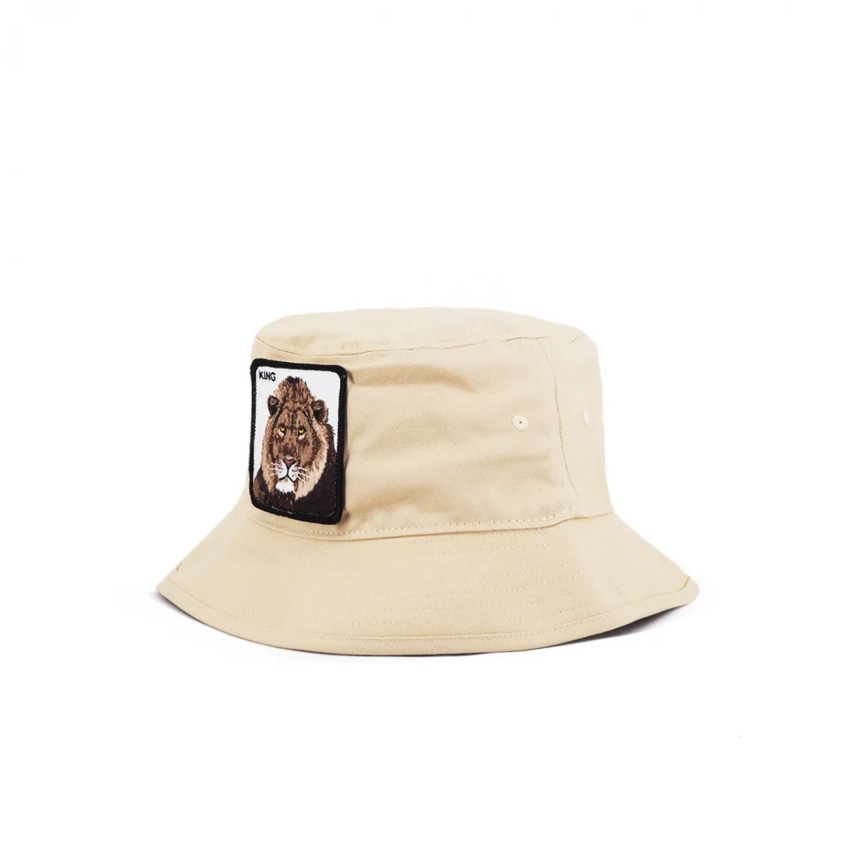 Cappello A Pescatora Lion Around, Beige