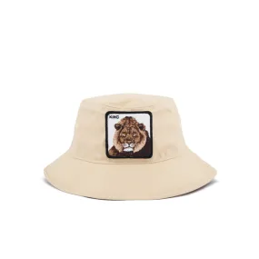 Cappello A Pescatora Lion Around, Beige