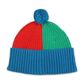 Cappello Beanie Unisex Blu, Verde E Rosso