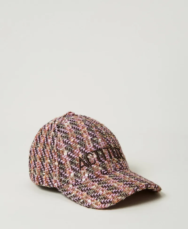 Cappello da baseball in bouclé