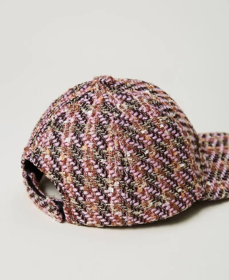 Cappello da baseball in bouclé