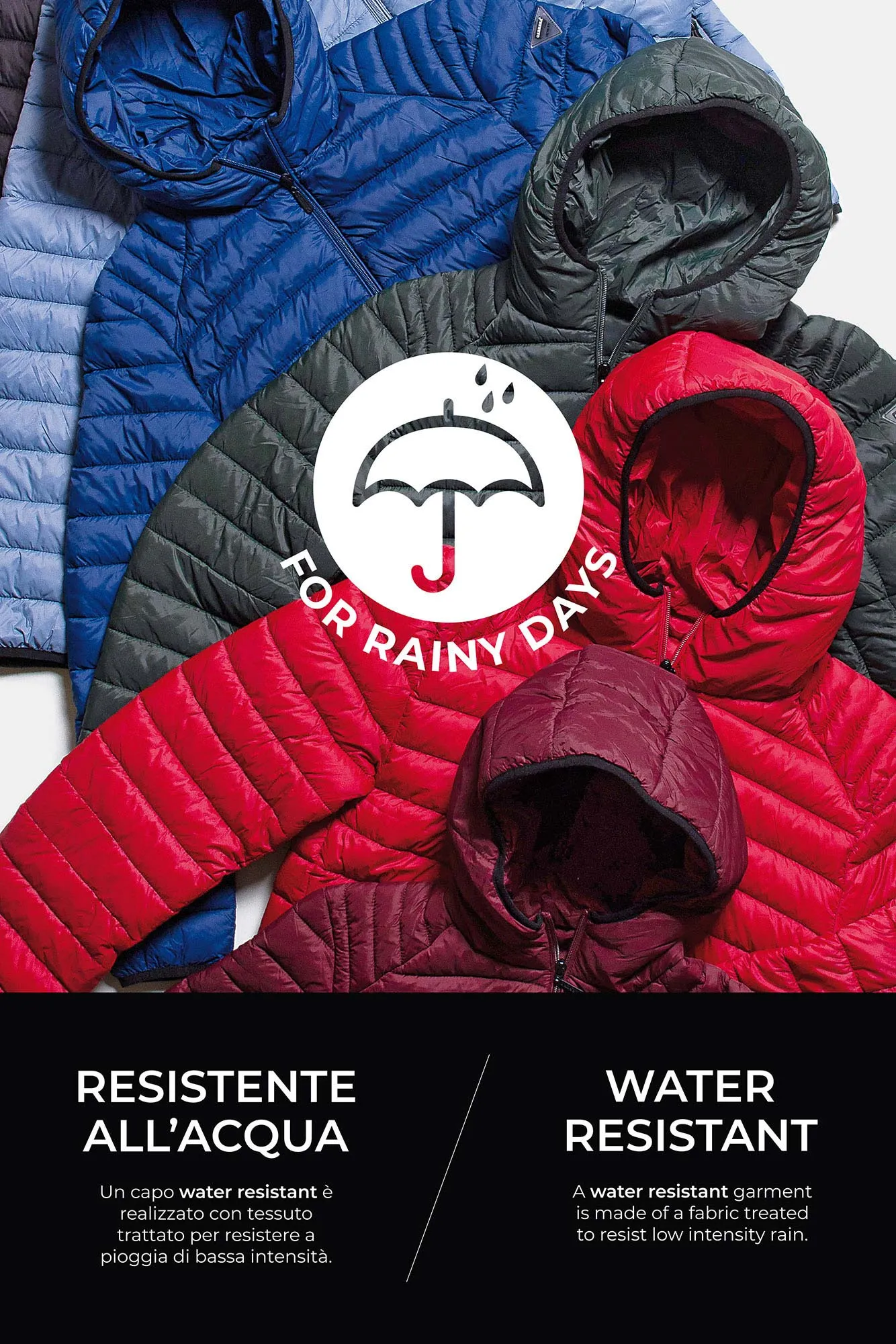 Carrera  ---------    ------------Piumino ultralight water resistant imbottito - Bordeaux