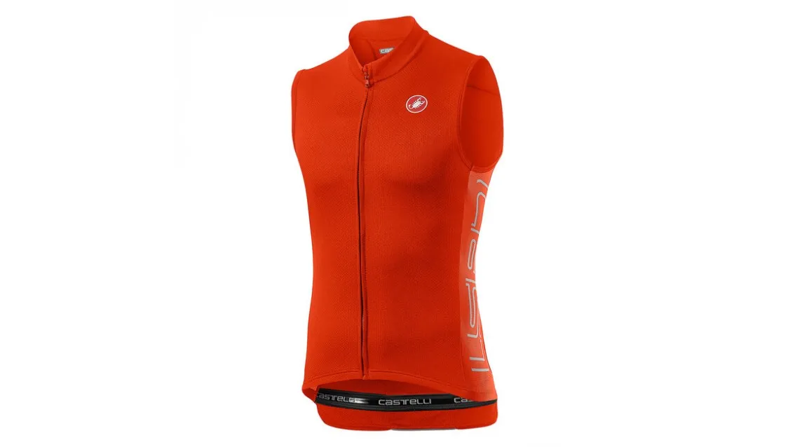 CASTELLI Maglia Entrata V Sleeveless Fiery Red