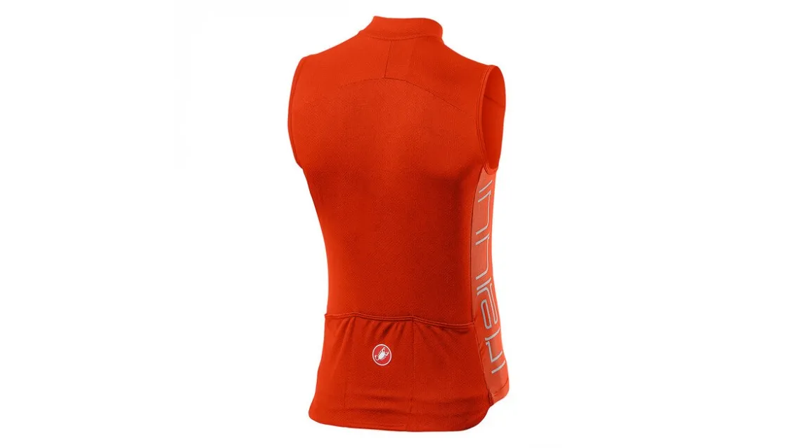 CASTELLI Maglia Entrata V Sleeveless Fiery Red