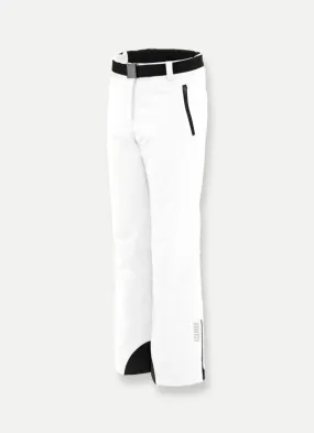 COLMAR SAPPORO REC 0451 Bianco pantalone sci donna con cintura