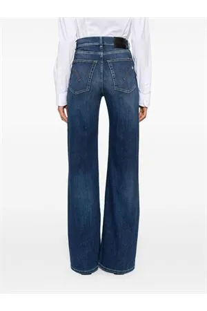 DONDUP Abbigliamento,Jeans Jeans Amber in misto cotone blu 