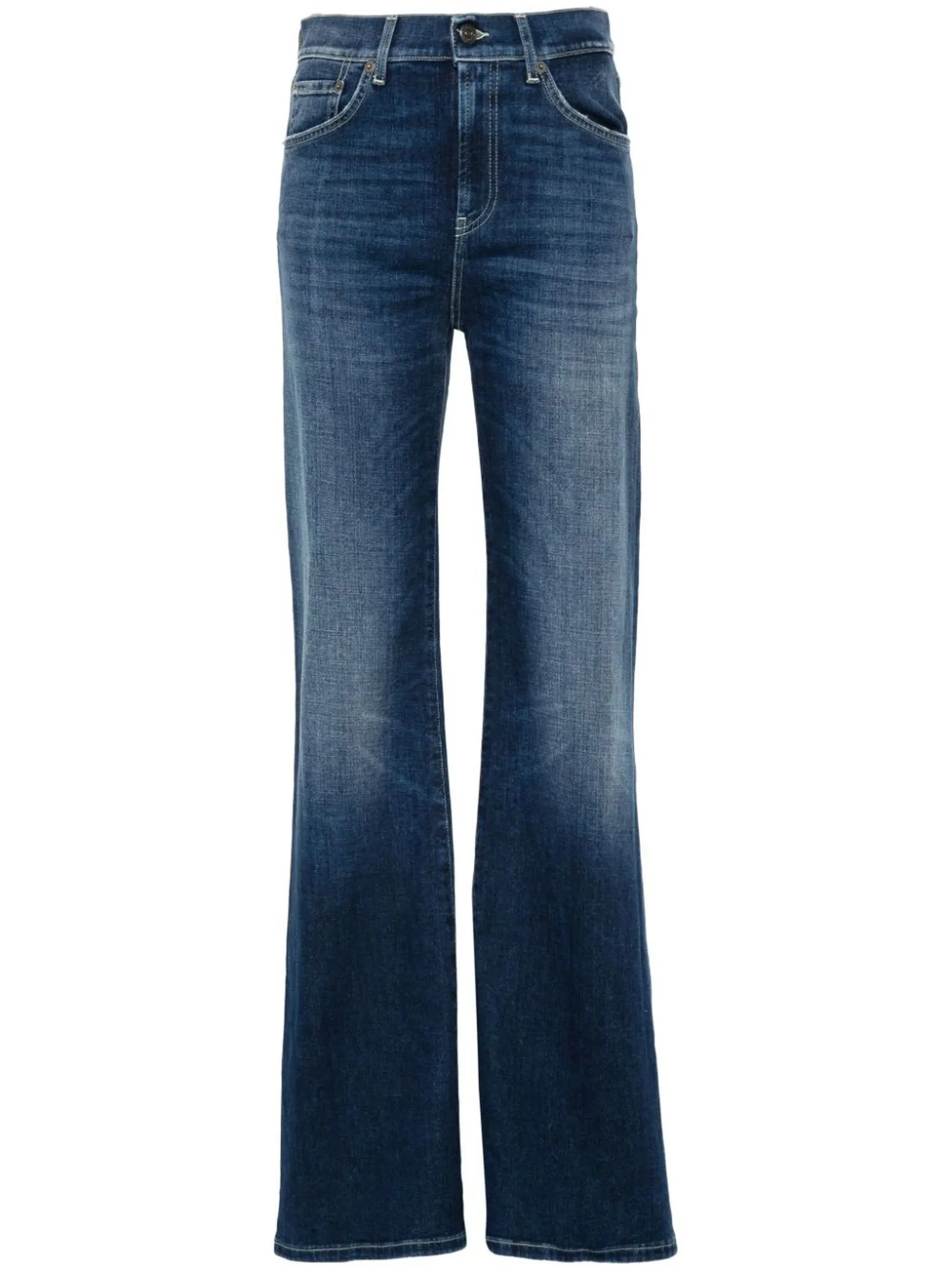 DONDUP Abbigliamento,Jeans Jeans Amber in misto cotone blu 