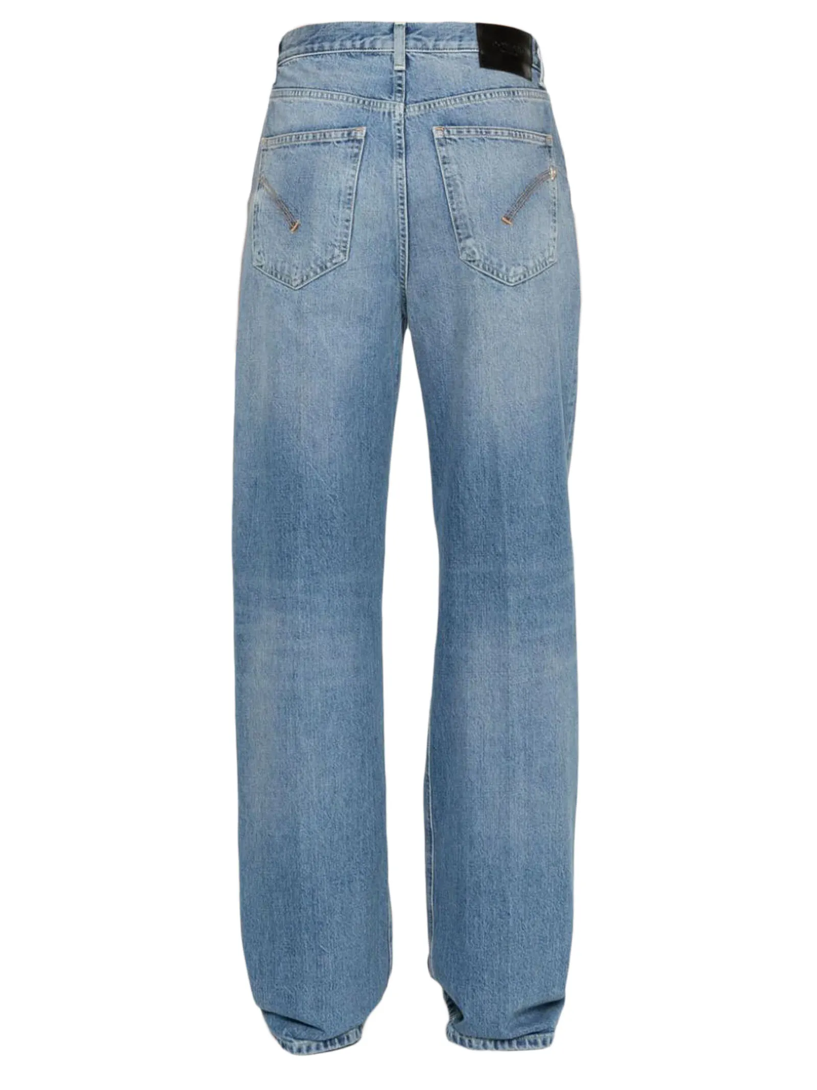 DONDUP Abbigliamento,Jeans Jeans Francine in cotone denim blu chiaro 