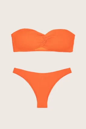 EFFEK BIKINI FASCIA A TINTA UNITA ARANCIO 902/924