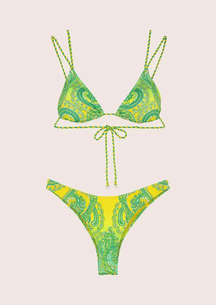 EFFEK BIKINI TRIANGOLO E SLIP AMERICANO SUNRISE