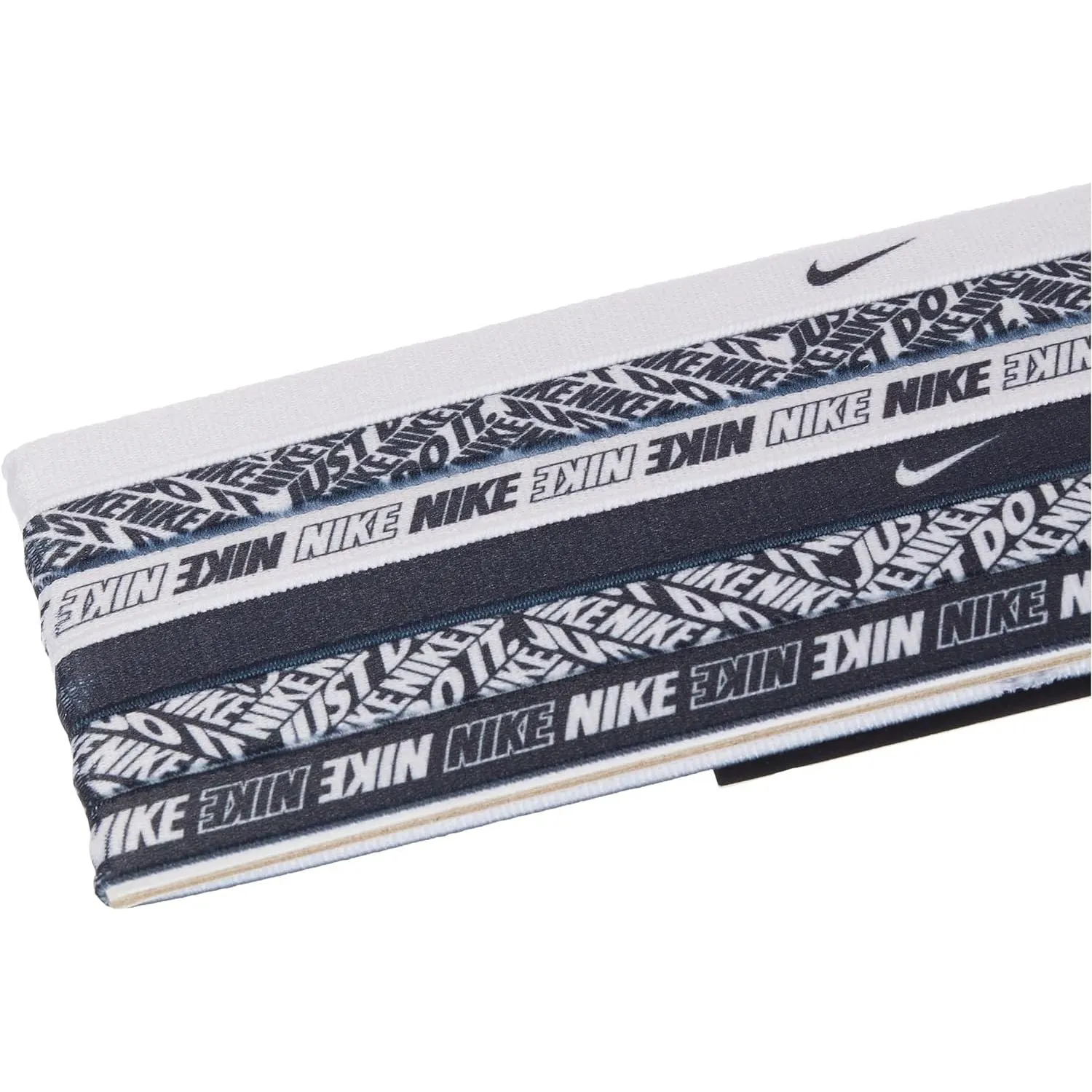 Fascia Sportiva NIKE Unisex printed Bianco e Nero