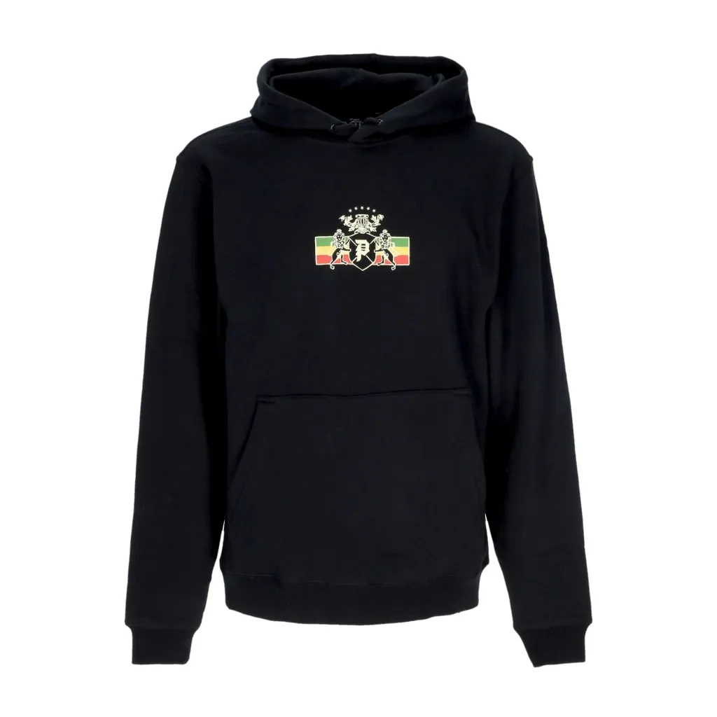 felpa cappuccio uomo heritage hoodie x bob marley BLACK