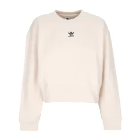 felpa girocollo donna adicolor essentials crewneck WONDER WHITE