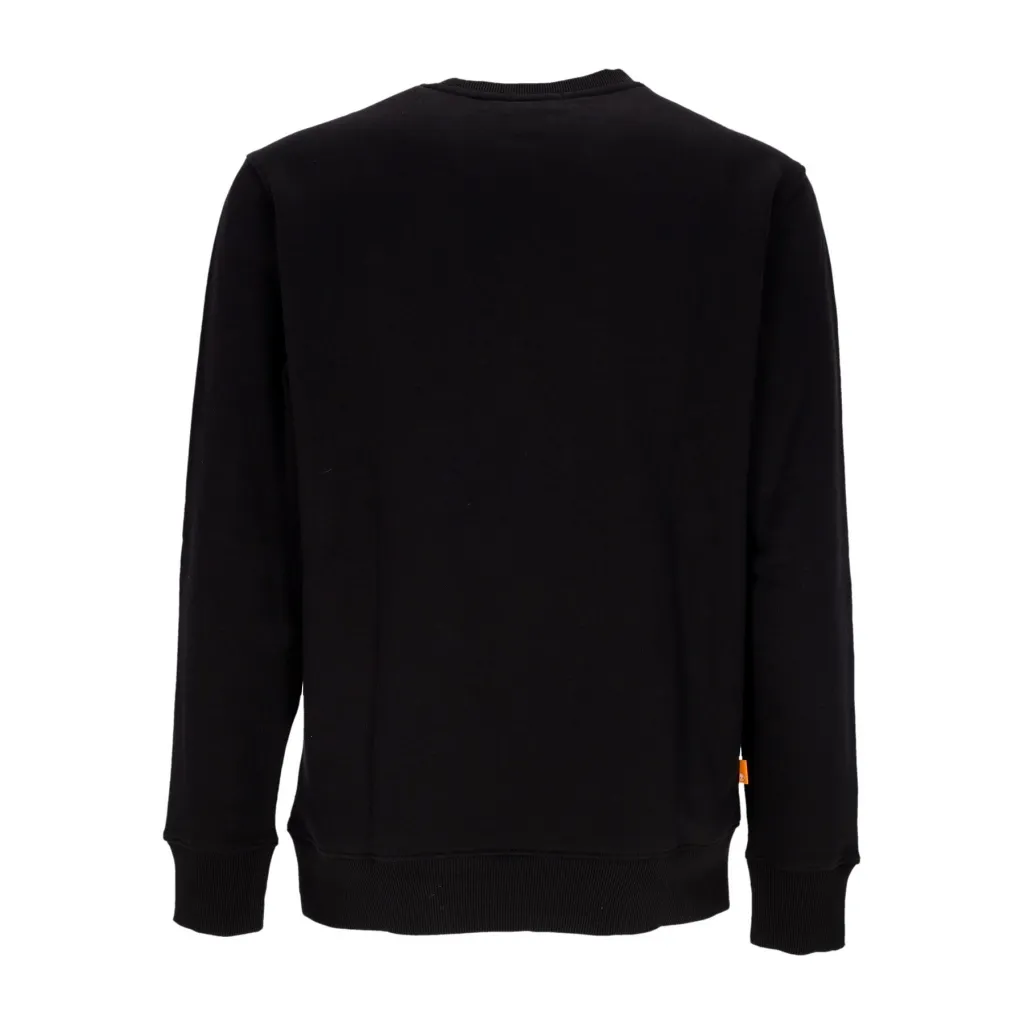 felpa girocollo uomo wwes crew neck bb BLACK