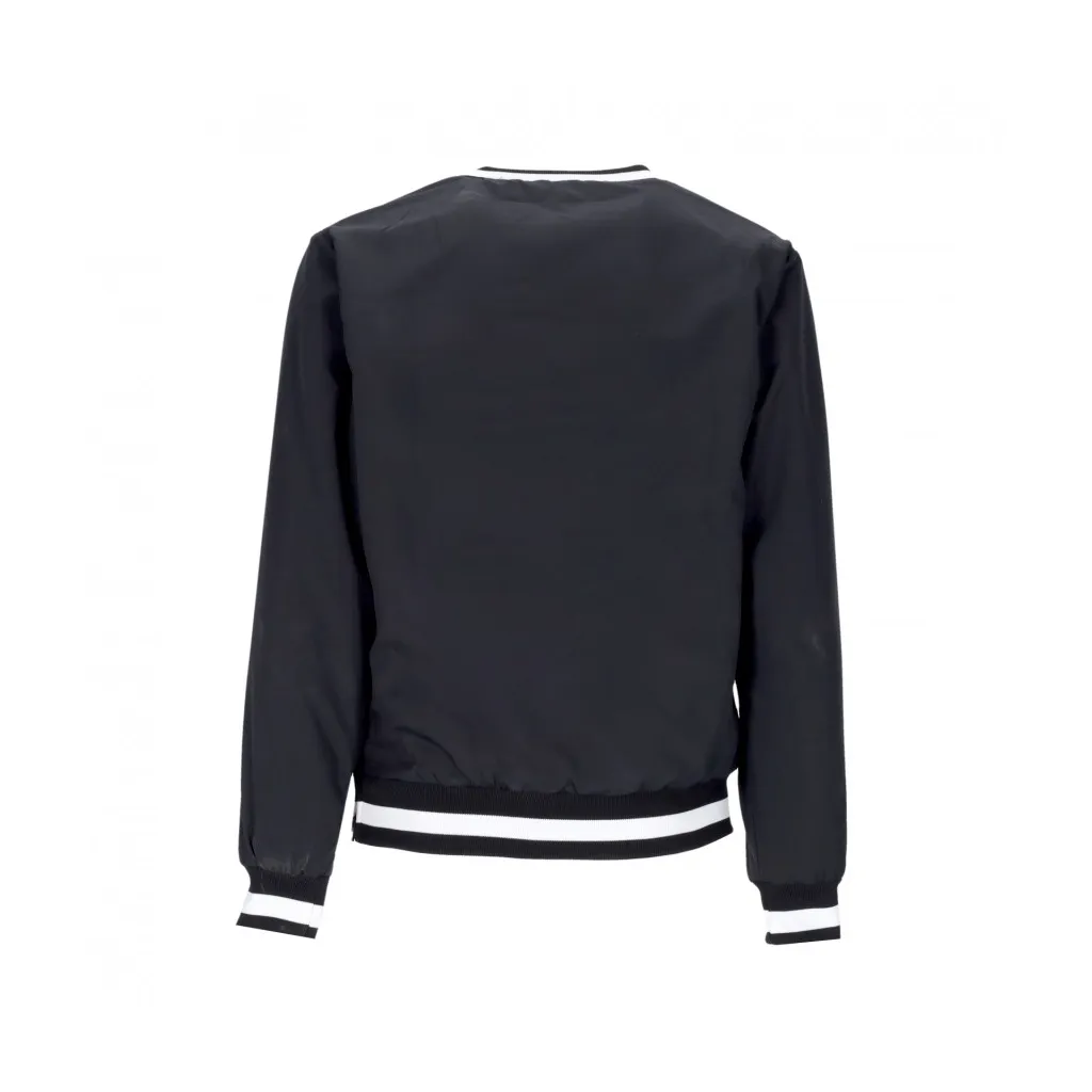 felpa tipo hockey uomo monogram baseball pullover BLACK