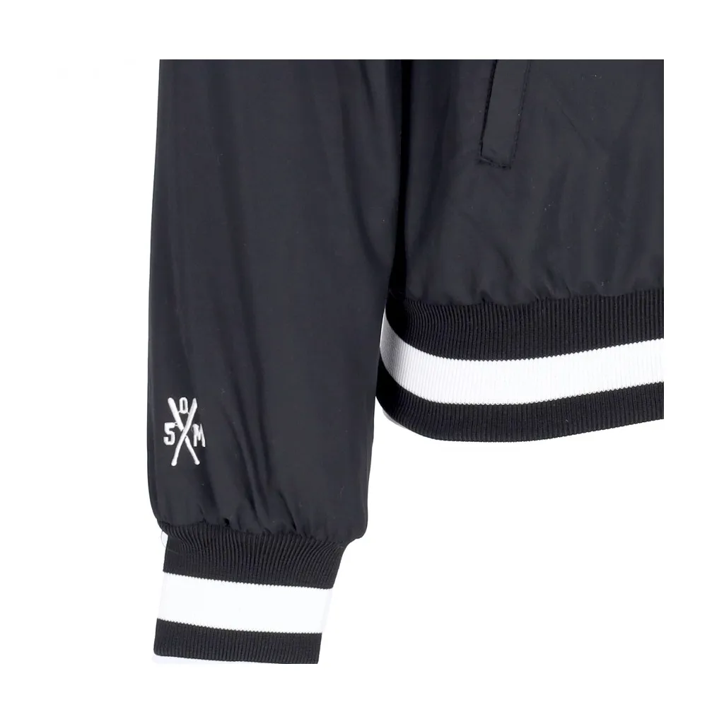 felpa tipo hockey uomo monogram baseball pullover BLACK