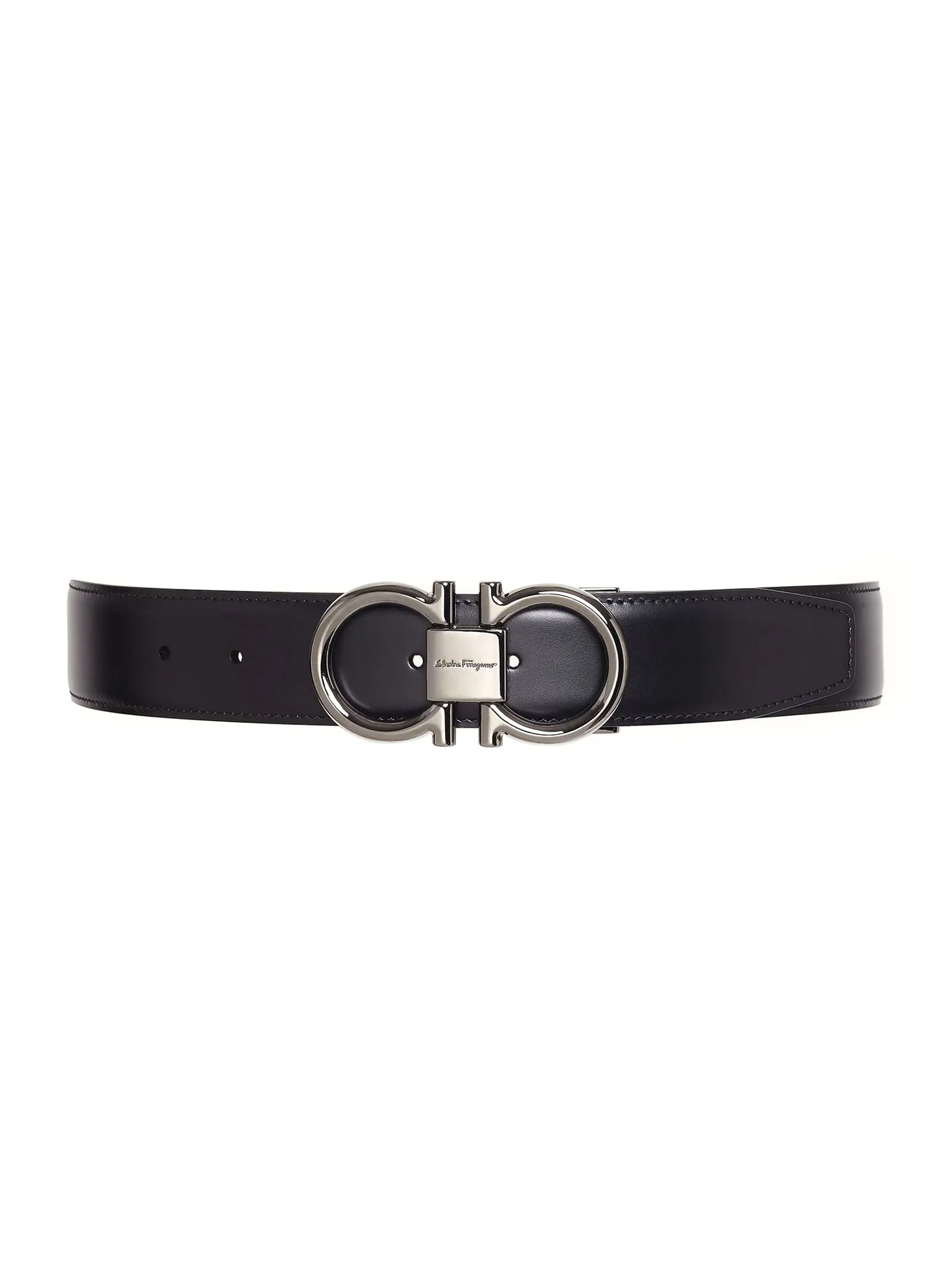 FERRAGAMO Accessori,Cinture Cintura in vitello nero 