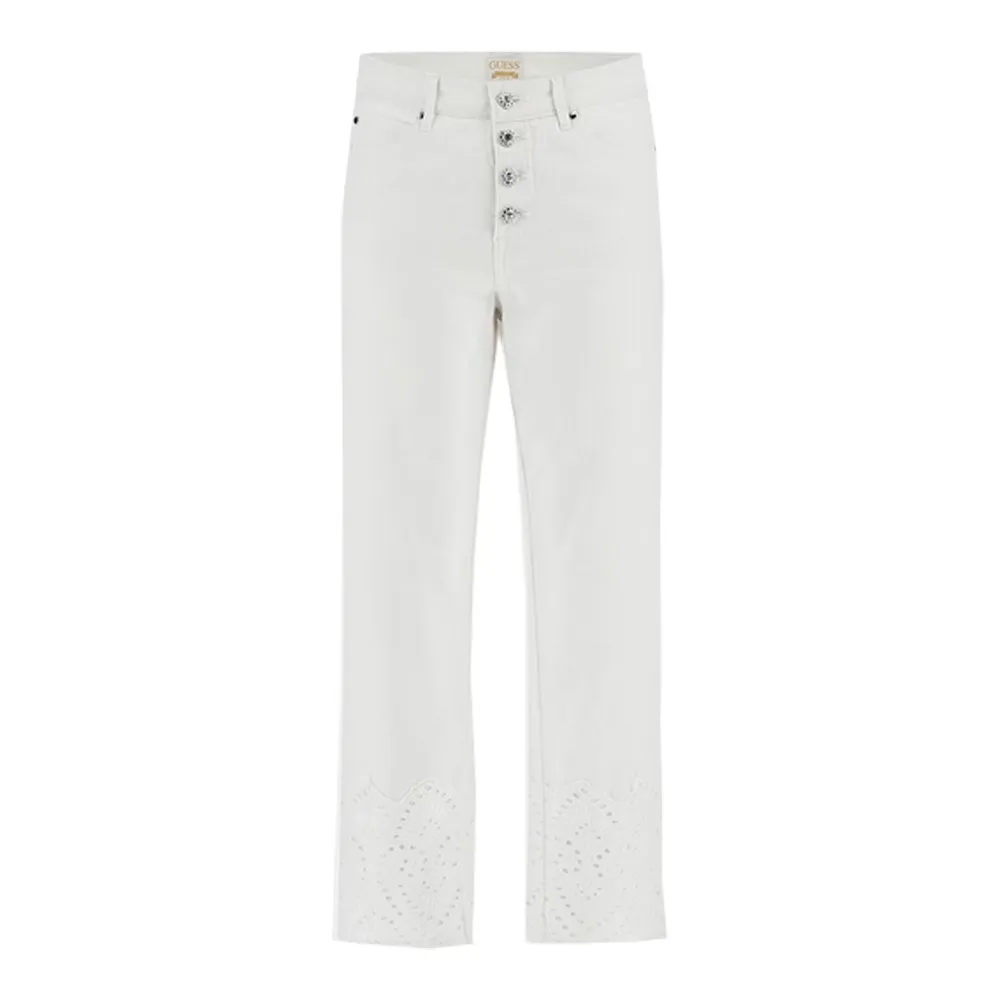 Guess jeans donna W4GA0J D4MW4 TCRS Bianco