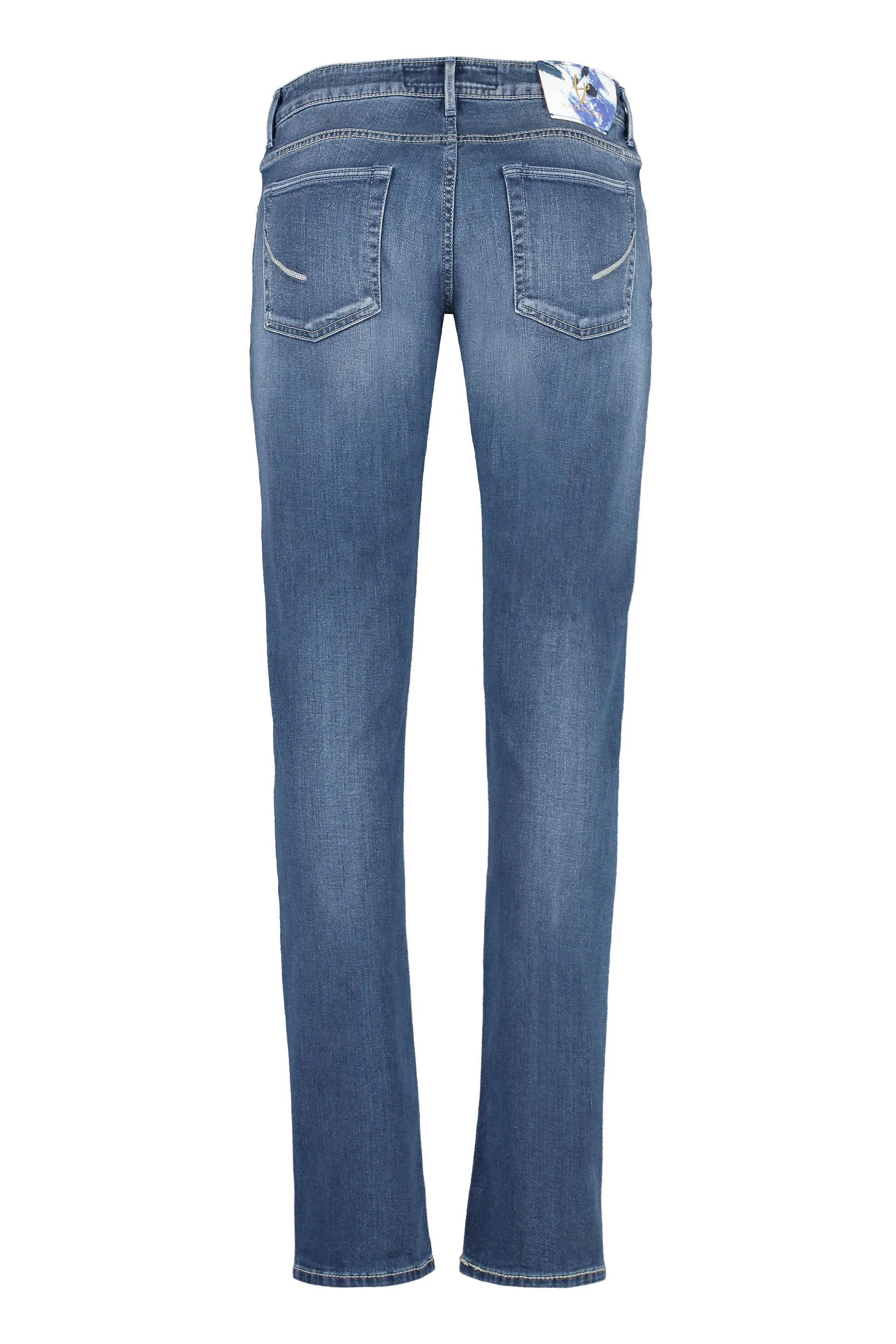 HANDPICKED Jeans straight leg a 5 tasche