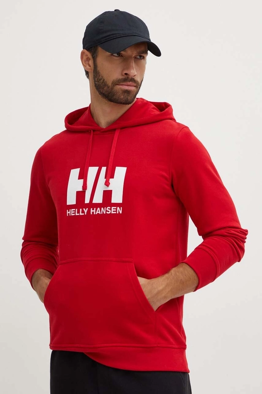 Helly Hansen felpa in cotone  HH LOGO HOODIE