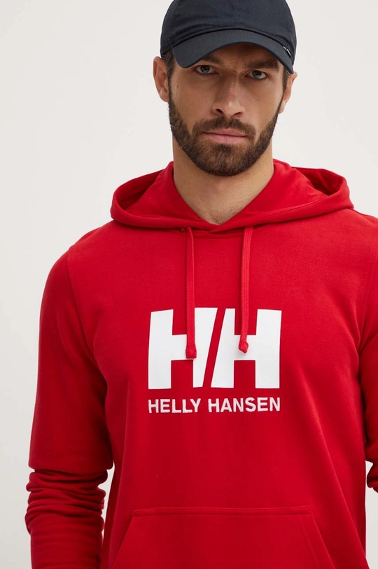 Helly Hansen felpa in cotone  HH LOGO HOODIE