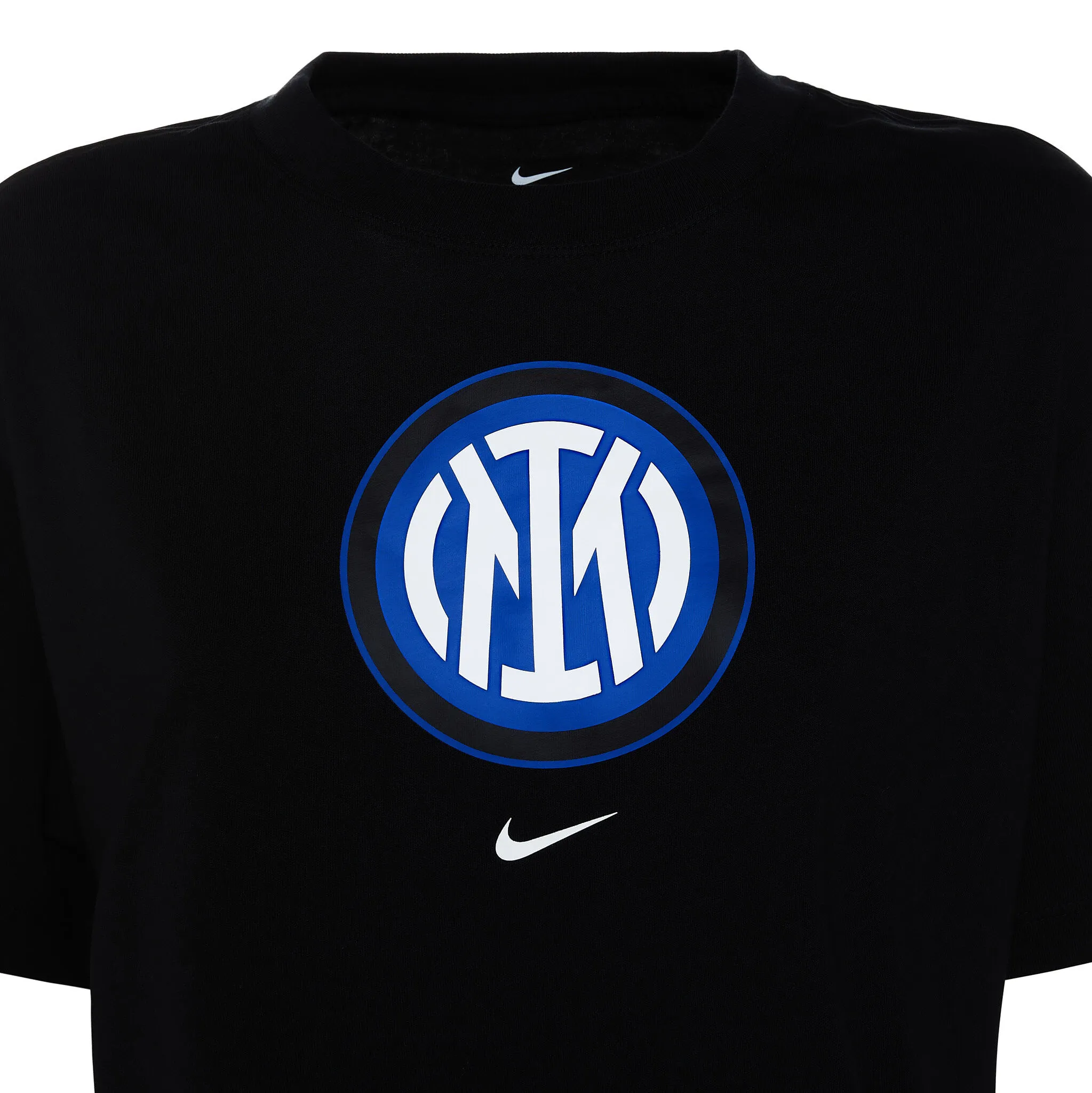 IM NIKE T-SHIRT LOGO CREST NERA DONNA