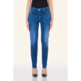 Jeans ecosostenibile bottom up parfait ideal liu jo