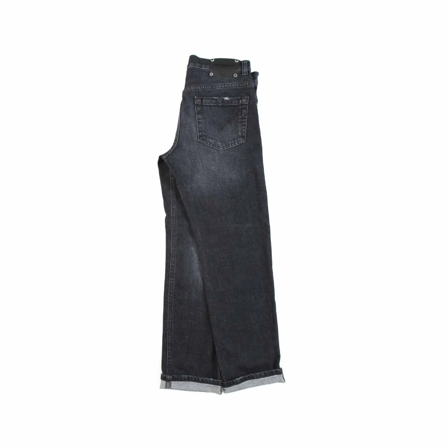 Jeans Nero Stone Washed Bambina E Teenager