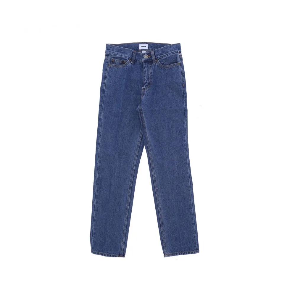 jeans uomo bender denim pant STONEWASH INDIGO