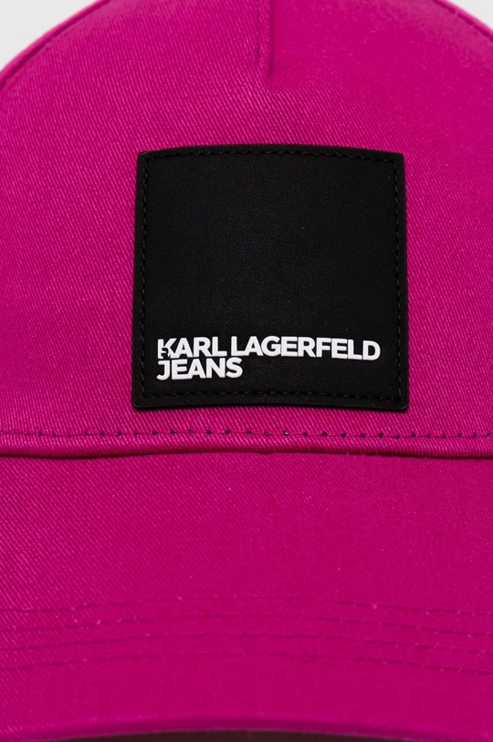 Karl Lagerfeld Jeans berretto da baseball in cotone