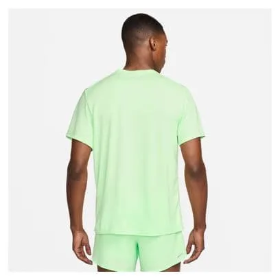 Maglia a manica corta Nike Miler Verde Uomo