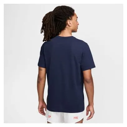 Maglia a maniche corte Nike Founders Blue Uomo