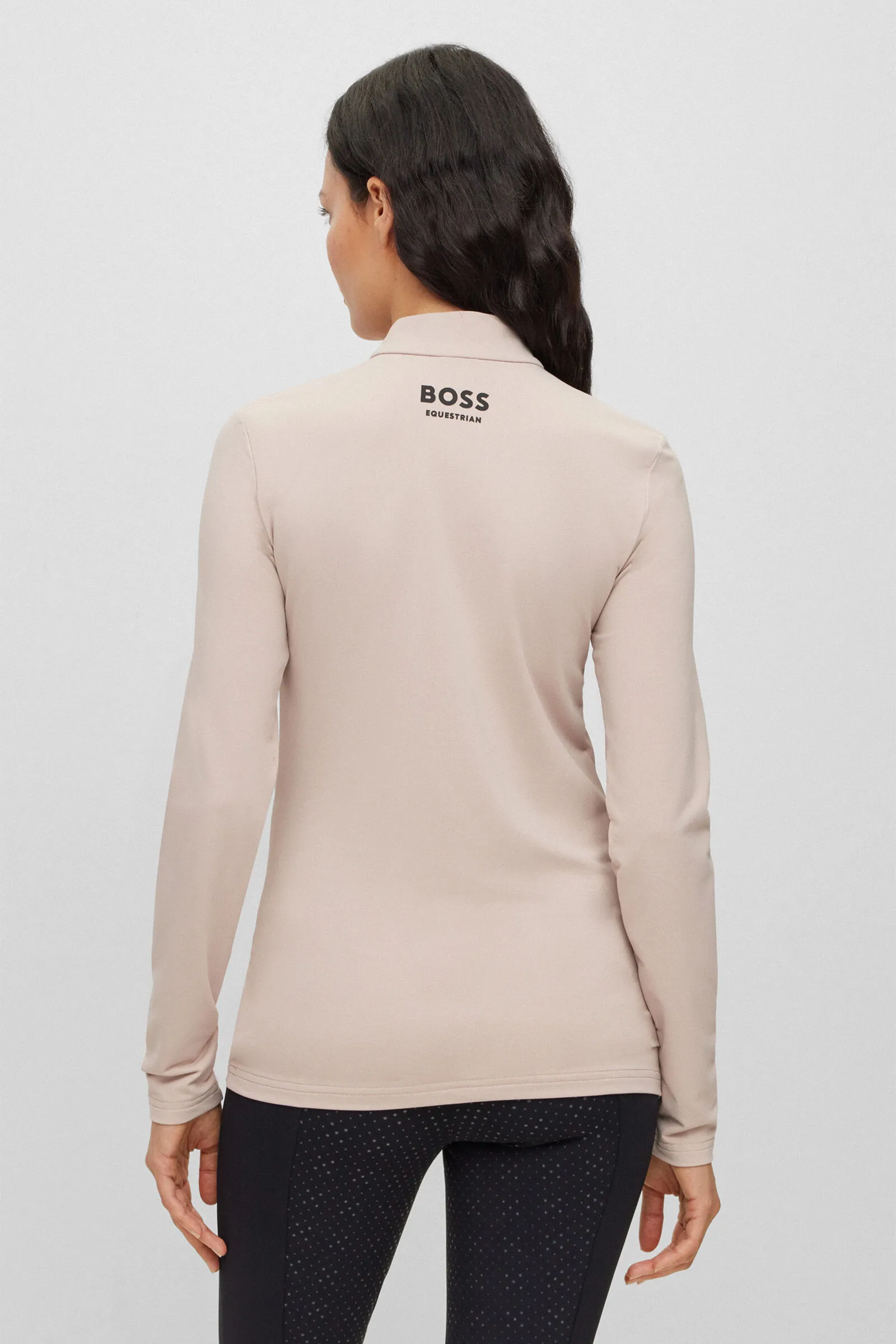 Maglia da allenamento Boss Lia Signature Stripe da donna