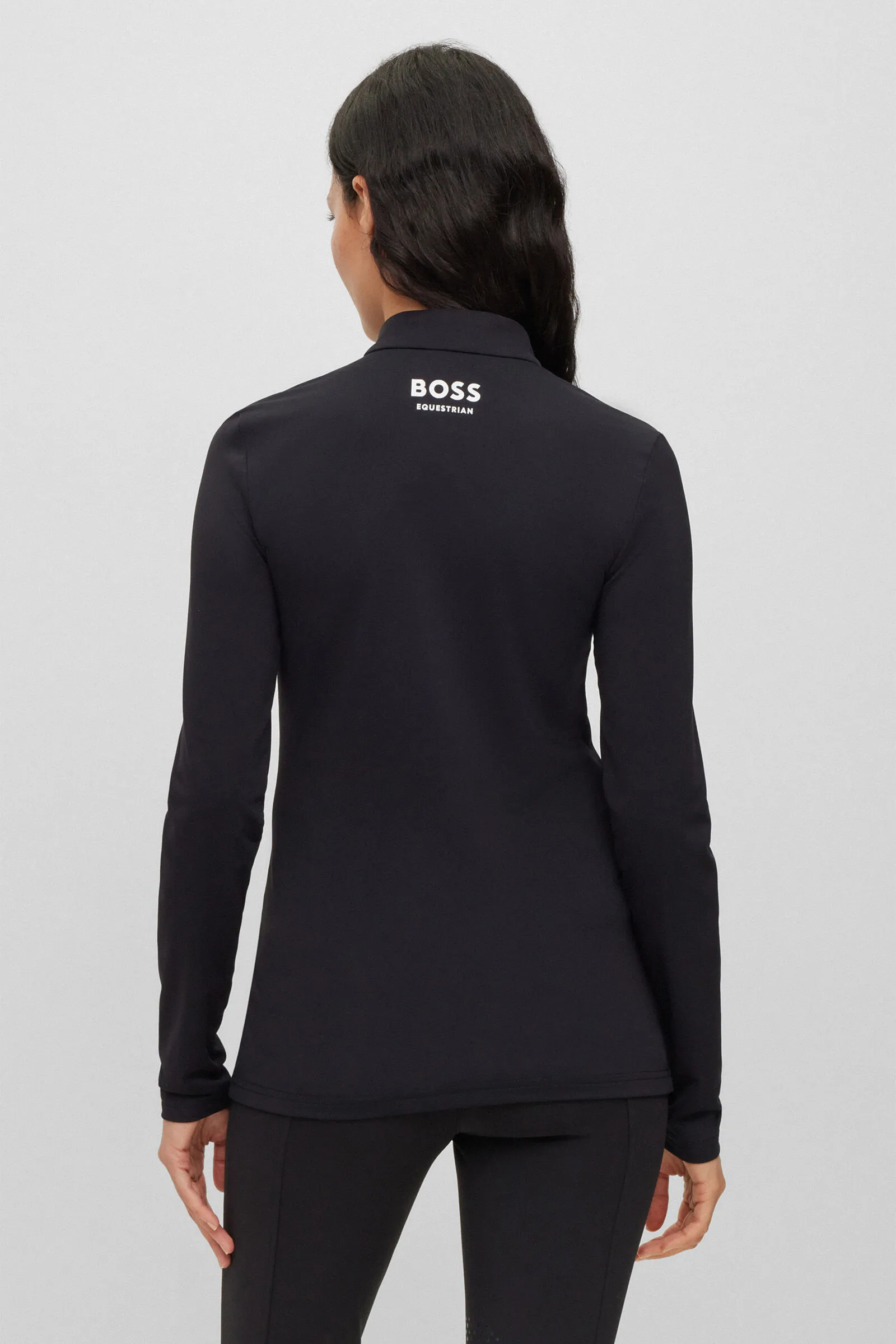 Maglia da allenamento Boss Lia Signature Stripe da donna