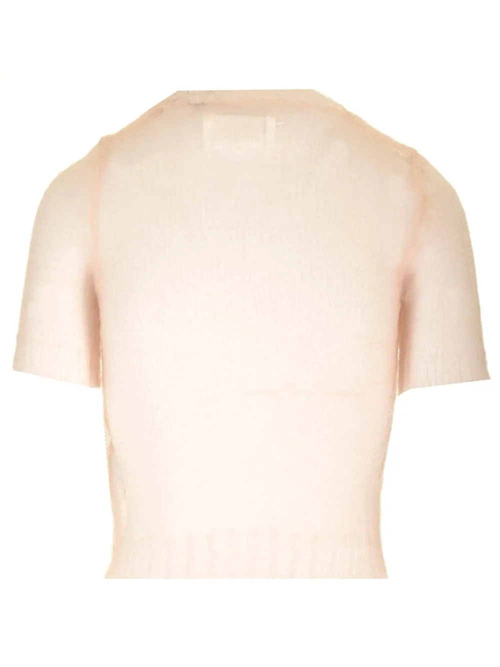   Maison Margiela  Maglia crop a maniche corte  