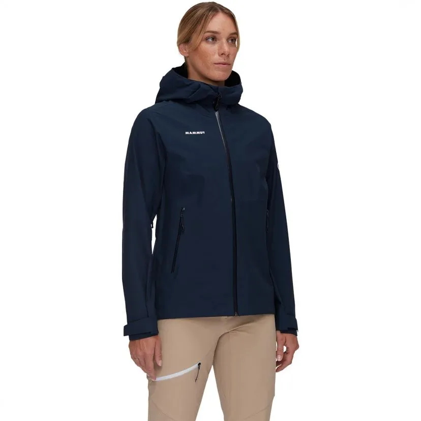 Mammut Alto Light HS Hooded Jacket hard shell guscio donna